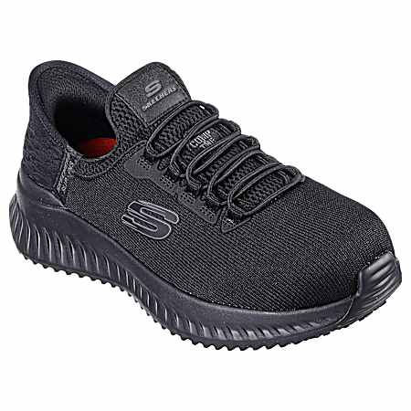 For Work Women's Black Bungee Slip-Ins SR Shoes