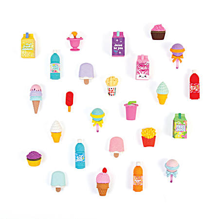 Snacks 'N Sweets Puzzle Eraser Set