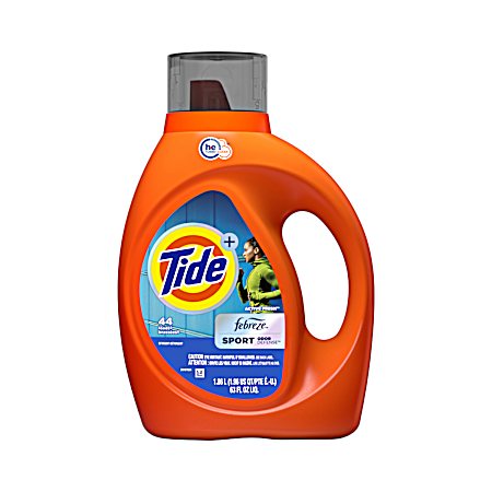 63 oz. Sport Odor Defense Liquid Laundry Detergent w/ Febreze
