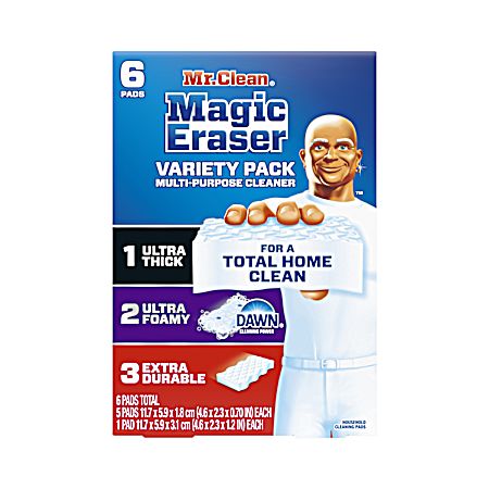 Magic Eraser Variety Pack - 6 Ct.