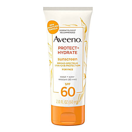 2 oz Protect + Hydrate Sunscreen Moisturizing Face Lotion - SPF 60