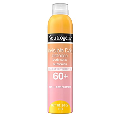 5 oz Invisible Daily Defense SPF 60 Sunscreen Spray