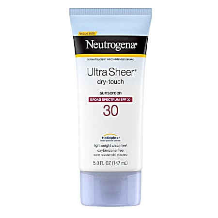 5 oz Ultra Sheer Dry-Touch Sunscreen Lotion - SPF 30