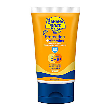 4.5 oz Protection + Vitamins Moisturizing SPF 30 Sunscreen Lotion