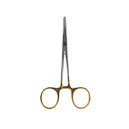 6 in. Gold Stainless Steel Classic Curved Forcep