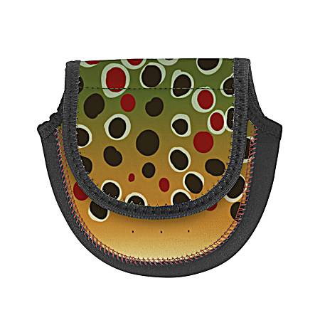 2022 Small Brown Trout Fly Reel Case