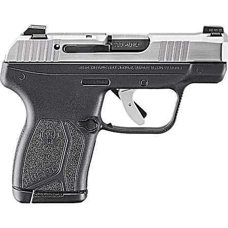 .380 Auto 10-Round LCP Max 75th Anniversary Black/Silver Pistol