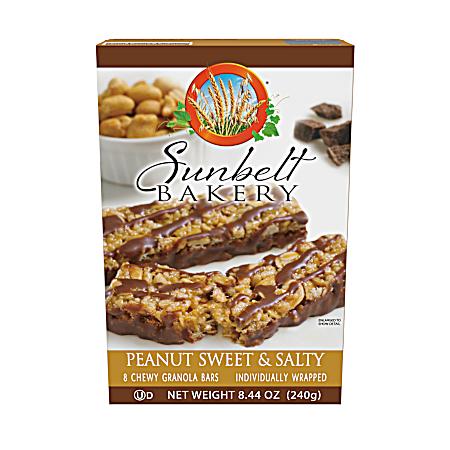 Peanut Sweet & Salty Chewy Granola Bars - 8 Pk