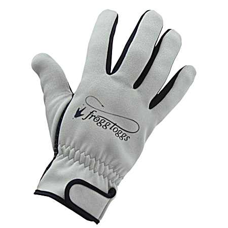 Adult Frogg Fingers Gray/Black Fleece Gloves