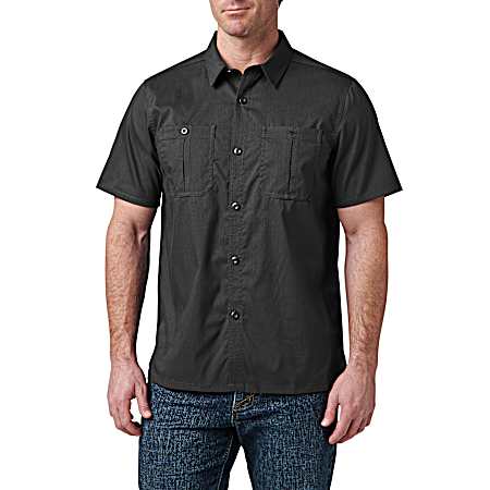 Men's Landen Button Front Short Sleeve Shirt