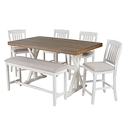 Lakeside 5-Pc Counter Height Dining Set