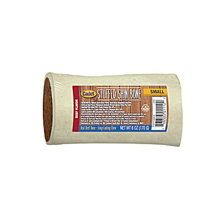3 In. Beef Flavor Stuffed Shin Bone Dog Chew