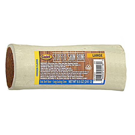 5-6 in Chicken Flavor Stuffed Shin Bone Dog Chew
