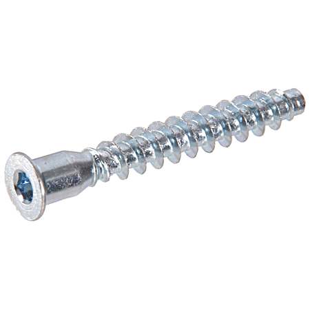 Hex Socket Zinc Connector Screws - Drill Size 7/32 in.