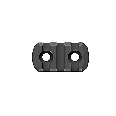 M-LOK Aluminum Rail – 3 Slots – Black