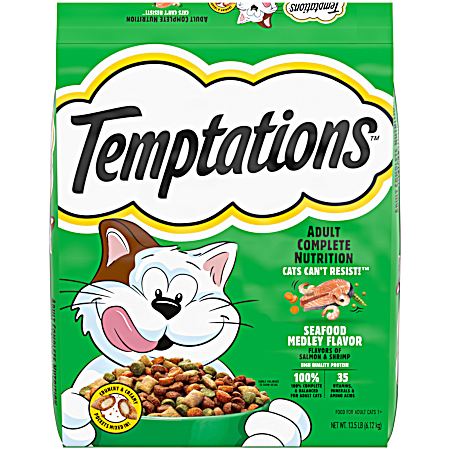 Seafood Medley Flavor Adult Dry Cat Food