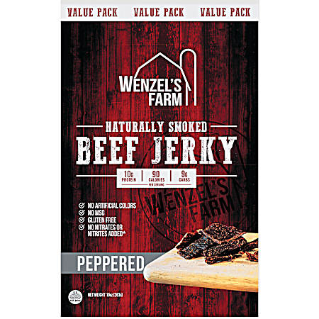 10 oz Peppered Beef Jerky
