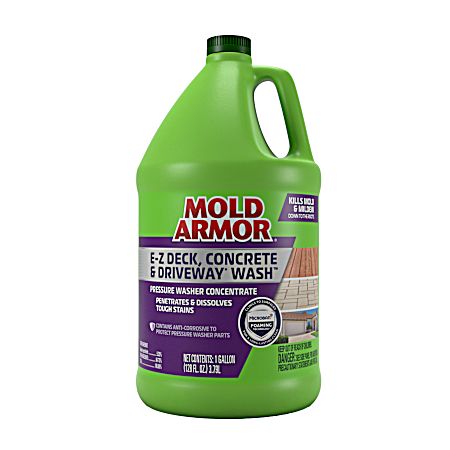 1 Gal E-Z Deck, Concrete & Driveway Pressure Washer Concentrate Cleaner