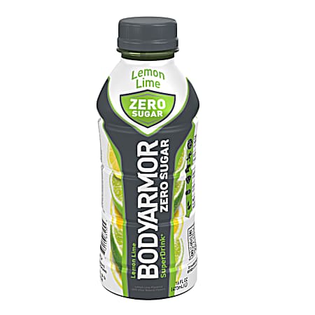 16 oz Zero Sugar Lemon Lime SuperDrink