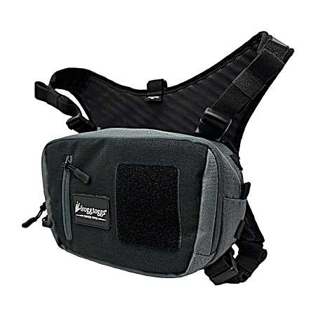 Black Catchall Chest Pack