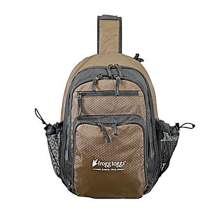 Solid Elements Brown Sling Pack