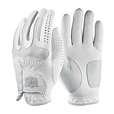 Staff Grip Soft Ladies Left-Hand Glove - White