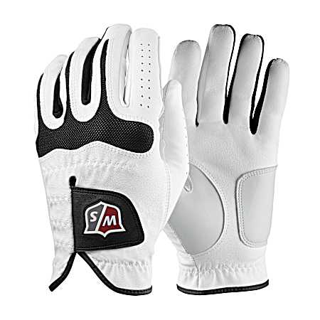 Staff Grip Soft Men's Left-Hand Glove - White