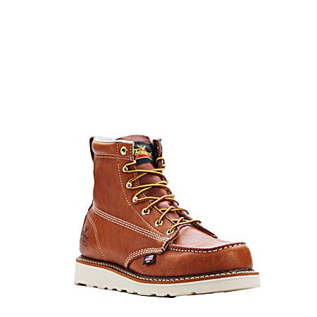 Men's Brown American Heritage Series 6 in. Moc Toe Boots