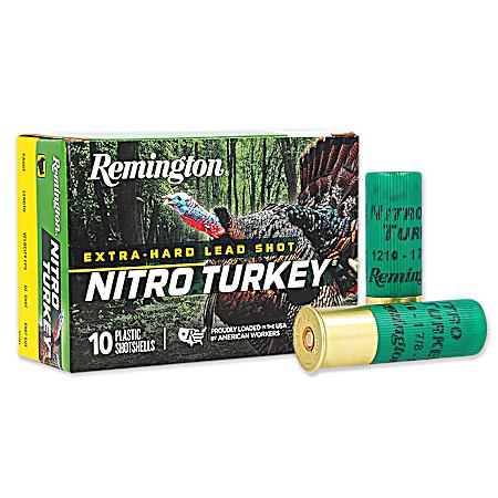 12 Ga 5 Shot Nitro Turkey Shotshells - 10 Rds