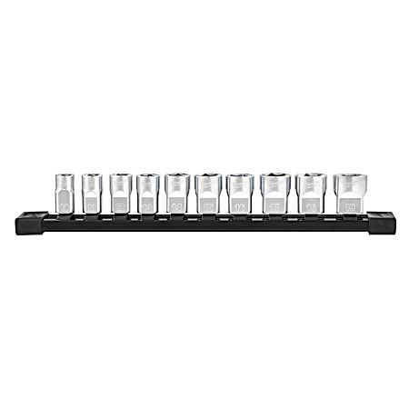 10 pc 3/8 in Metric Sockets with FOUR FLAT™ Sides