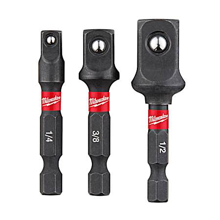 3 pc SHOCKWAVE™ Impact Socket Adapter Set