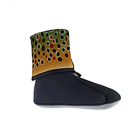 Neoprene Wading Socks - Brown Trout
