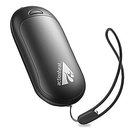 Adult 5V Battery Heated Electric Grey Hand Warmer