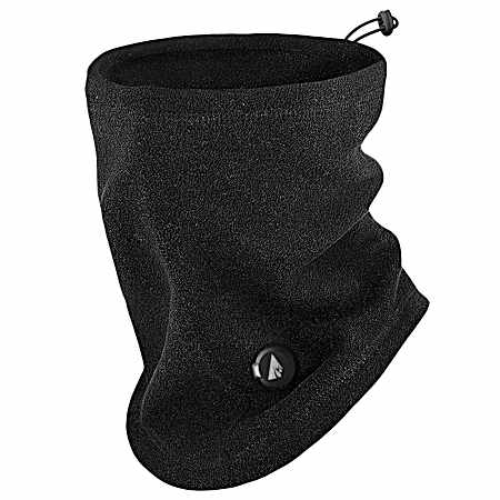 Adult Black 5V Fleece Gaiter