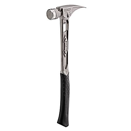 15 oz TIBONE™ Hammer w/ Milled Steel Face & Curved Handle