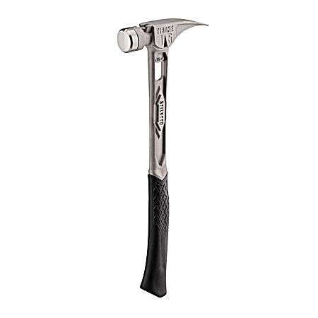 15 oz TIBONE™ Hammer w/ Smooth Steel Face & Curved Handle