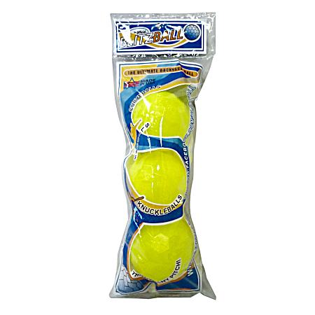 3 Ball Pack- Yellow