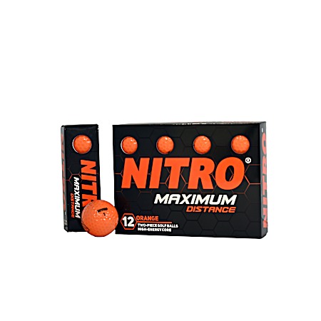 Maximum Distance Orange Golf Balls