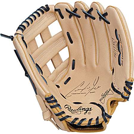 11.5-in Tan Youth Right Throw Sure Catch Series Baseball Glove