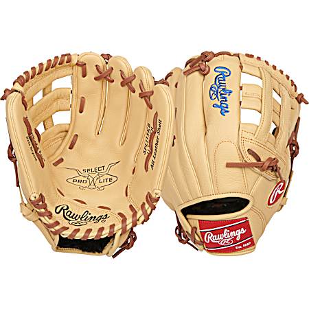 11.5-in Tan Youth Right Throw Select Pro Lite Series K. Bryant Baseball Glove