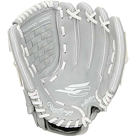 11.5-in Grey Youth Right Throw Sure Catch Series Softball Glove