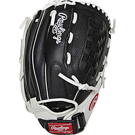 12.5-in Black Right Throw Shut Out Series Softball Glove
