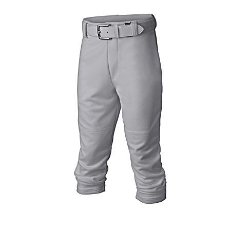 Youth M Grey Pro + Solid Pull Up Pants