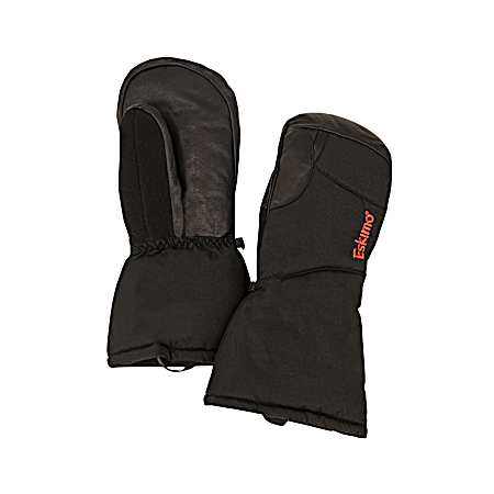 Adult Black Keeper Mitt w/ Liner Gloves