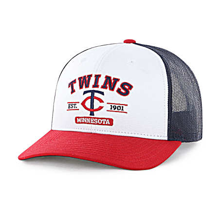 Adult Minnesota Twins Navy Rockdale Cap