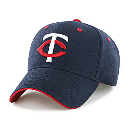 Adult Minnesota Twins Navy Money Maker Cap