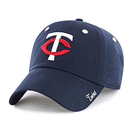 Women's Minnesota Twins Navy Miata Cap