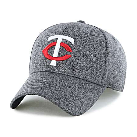 Adult Minnesota Twins Charcoal Rodeo Snap Cap