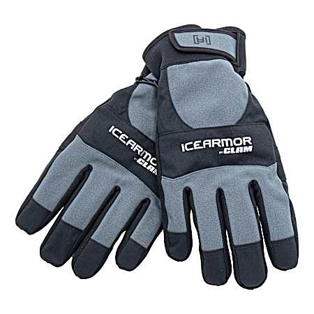 Adult Grey/Black EdgeX Gloves