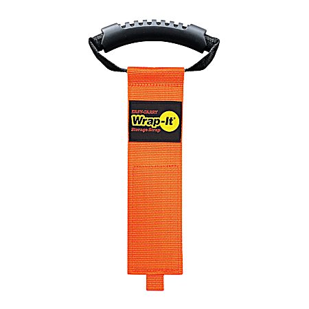 22 in Easy-Carry Blaze Orange Storage Strap
